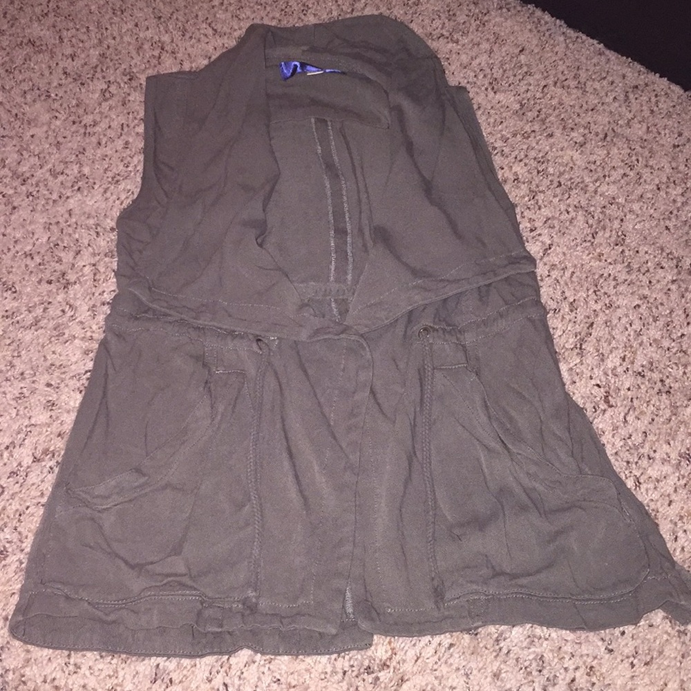 Super cute army green vest from Francesca’s!